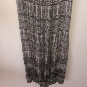 Bohemian Maxi Skirt